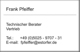 Technischer Berater Frank Pfeiffer