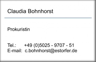 Prokuristin Claudia Bohnhorst